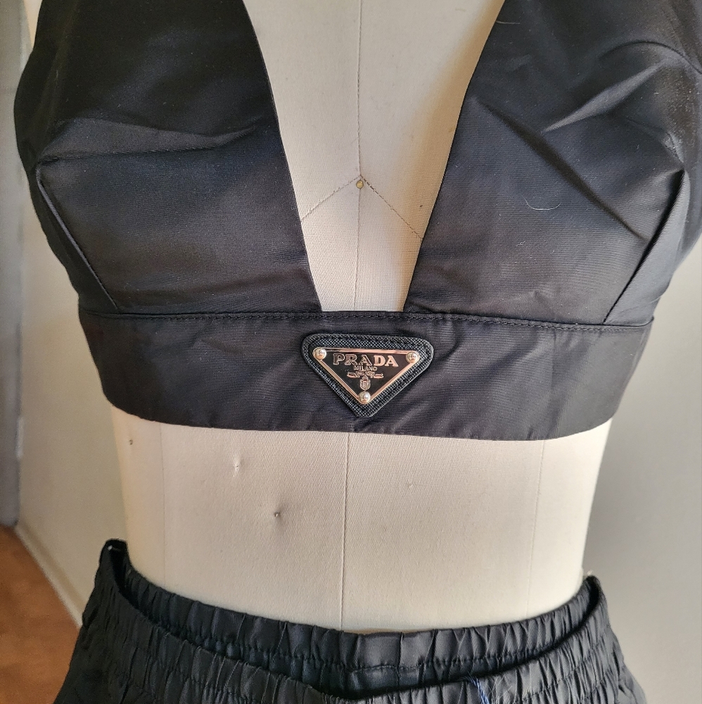 Prada Sport Shorts and Bra Top
